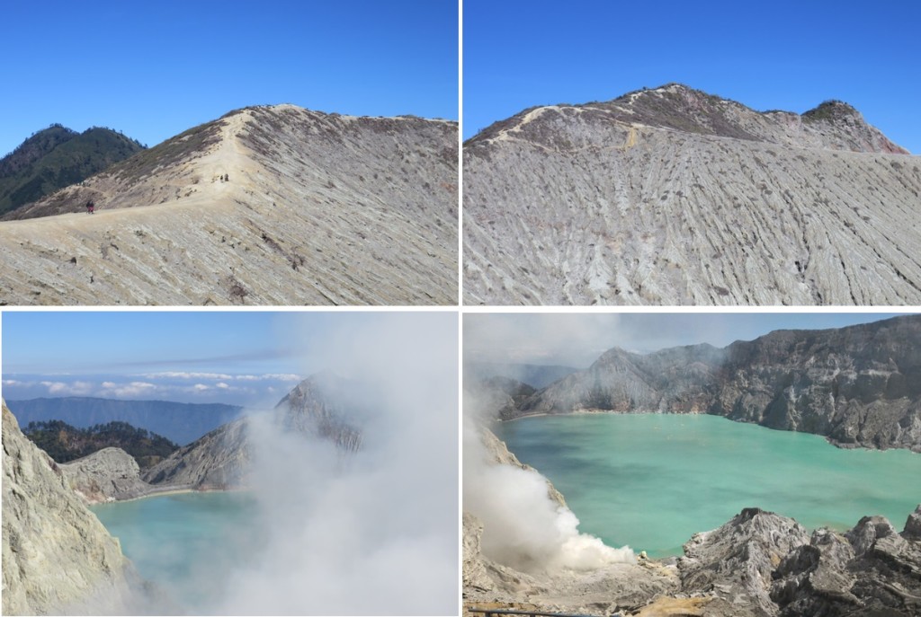 Pemandangan di sekitar puncak Ijen (koleksi pribadi)