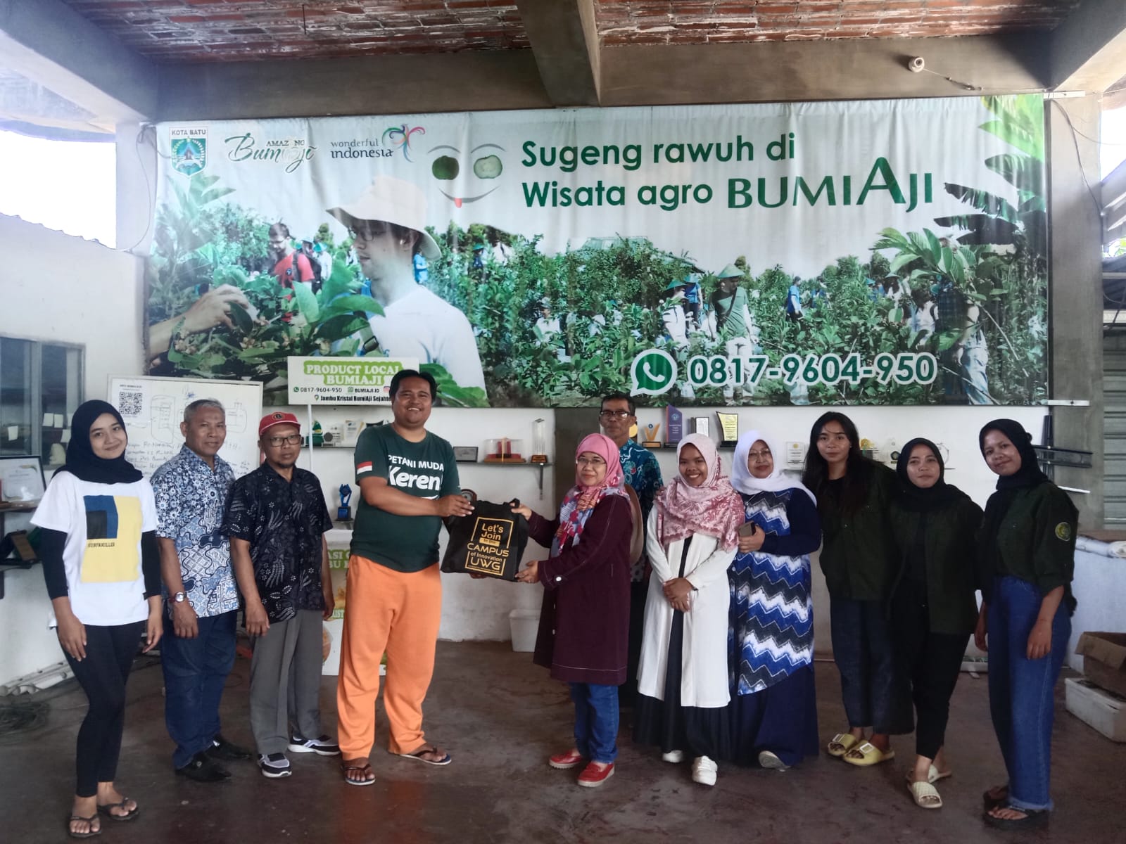 Mahasiswa Fakultas Pertanian UWG Selesai Magang di P4S Bumiaji dan Melanjutkan PKL di CV Wonosari