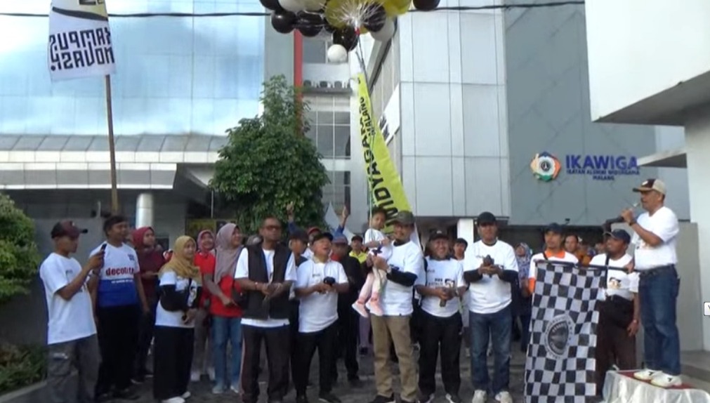 Dies Natalis ke-53 Universitas Widyagama Malang: Fun Walk Meriahkan Kegembiraan dan Prestasi