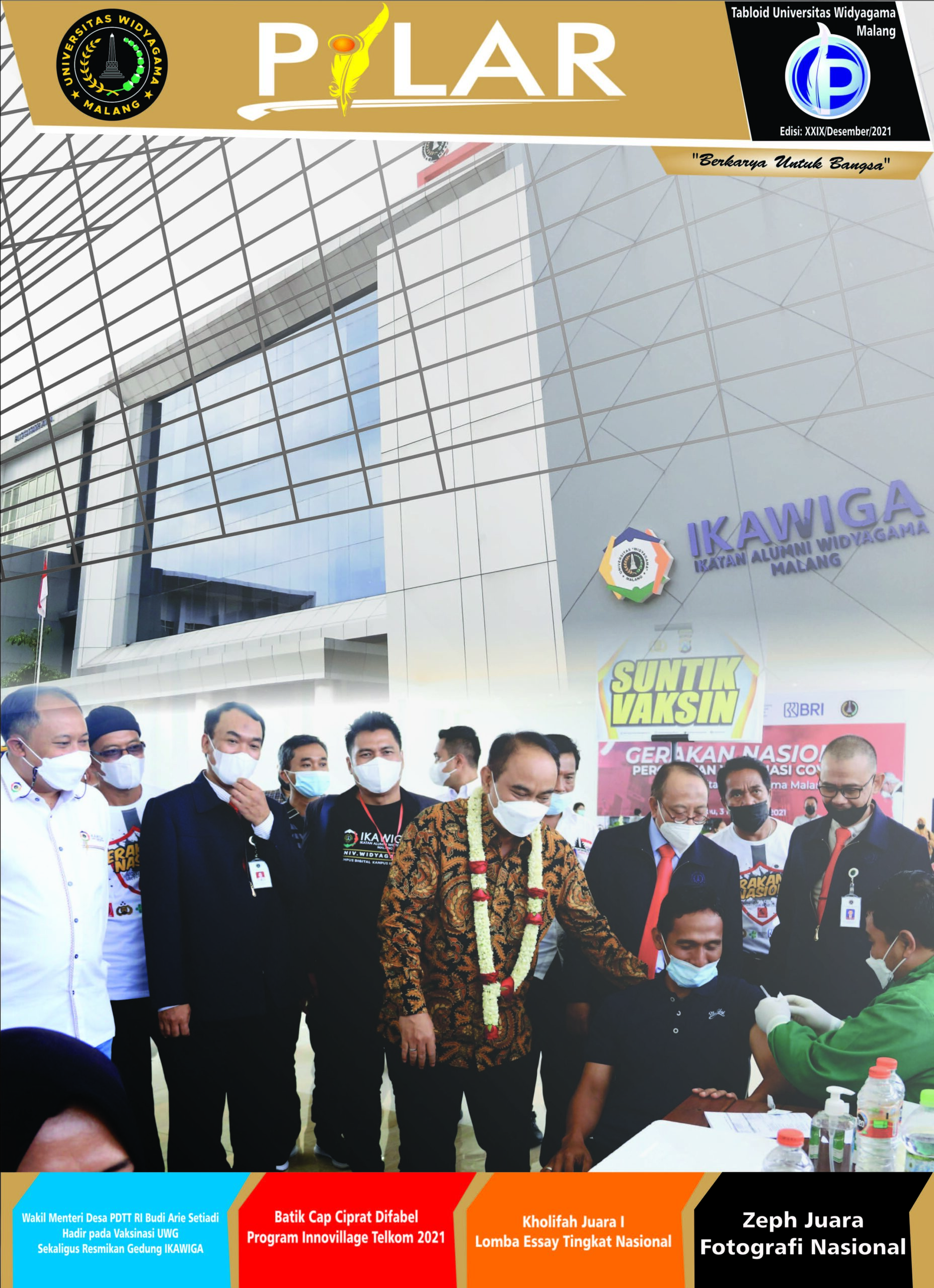 TABLOID PILAR EDISI XXIX/XII/2021: “Berkarya untuk Bangsa”