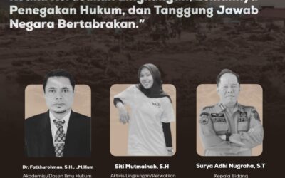 FORDIHUM BEM FH UWG Bedah Banjir Sumatera: Ketika Negara Gagal Menegakkan Hukum Lingkungan