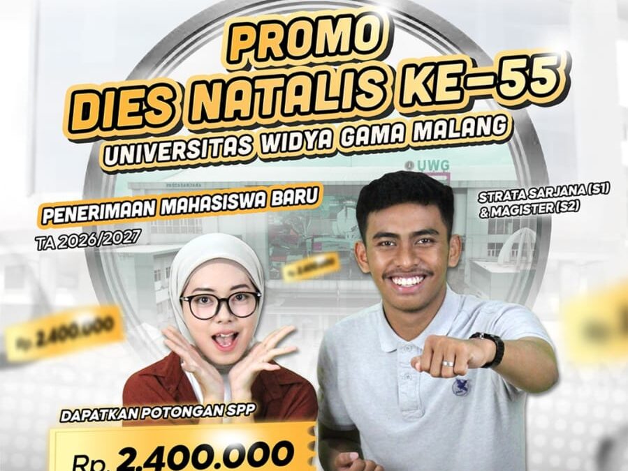 UWG Malang Buka Peluang Kuliah Biaya Terjangkau, Kuota Terbatas hingga Mei 2026