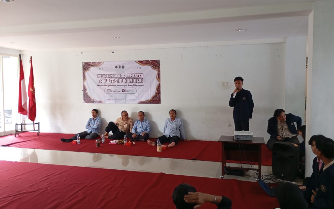 Dialog Semester FH UWG Malang Jadi Sorotan, Mahasiswa Kritis Demi Re-Akreditasi Menuju UNGGUL