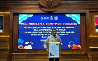 “UWG Malang Masuk Jajaran PTS Terbaik Penerima Penghargaan Gubernur Jatim, Berkat Komitmen Mencerdaskan Anak Bangsa”