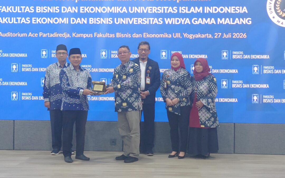 FEB UWG Malang Perkuat Jejaring Nasional, Gandeng FBE UII Tingkatkan Mutu Akademik dan Daya Saing Global