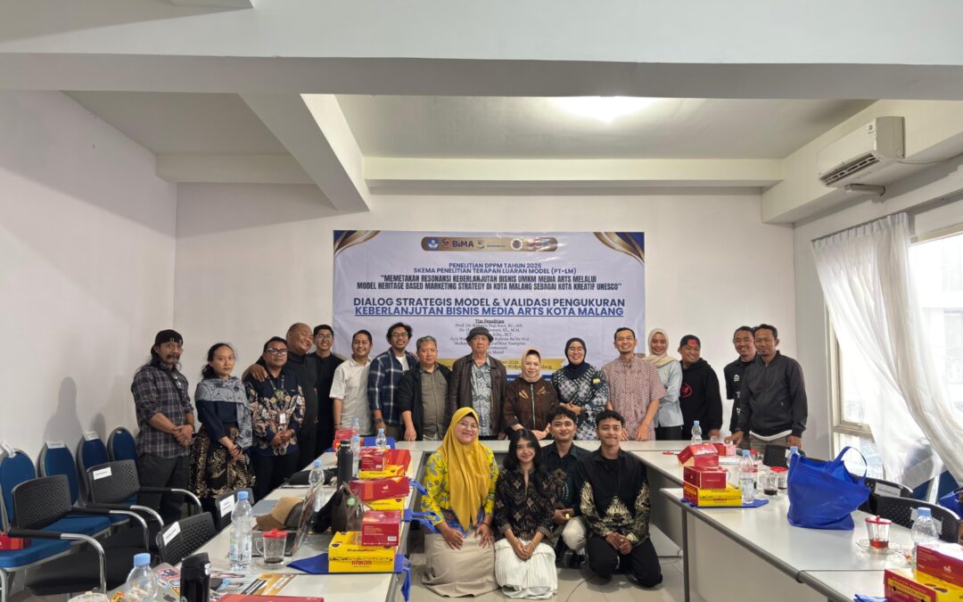 Malang Diakui Kota Kreatif Dunia, UWG Dorong Bisnis Pelaku Media Arts Makin Berkelanjutan