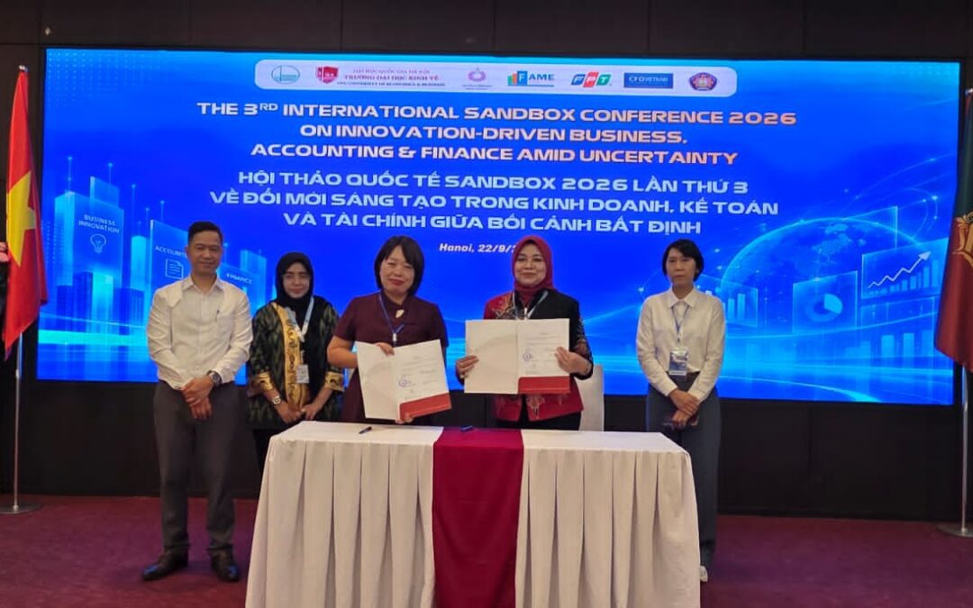 UWG Malang Perkuat Jejaring Internasional, Wakil Rektor 3 Hadiri FAME Indonesia di Hanoi Vietnam