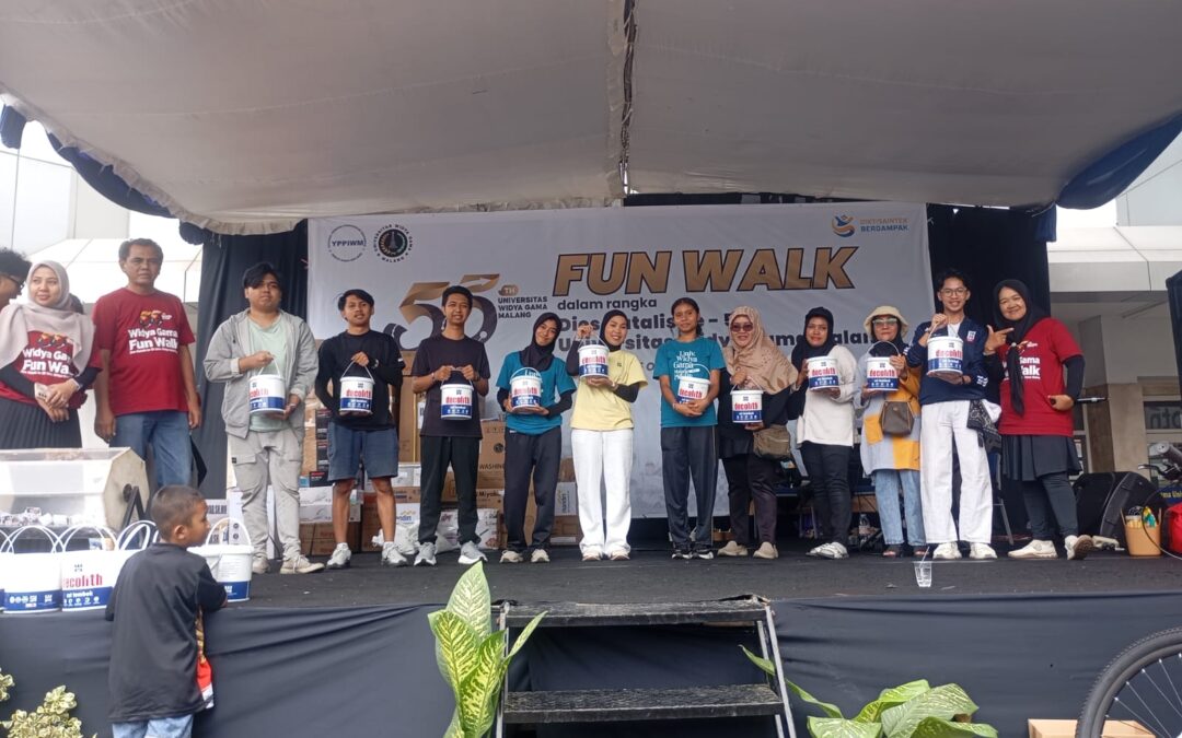 Ribuan Keluarga Besar Widya Gama Bersatu! FUN WALK 2026 Banjir 200 Lebih Hadiah dan Voucher Umrah