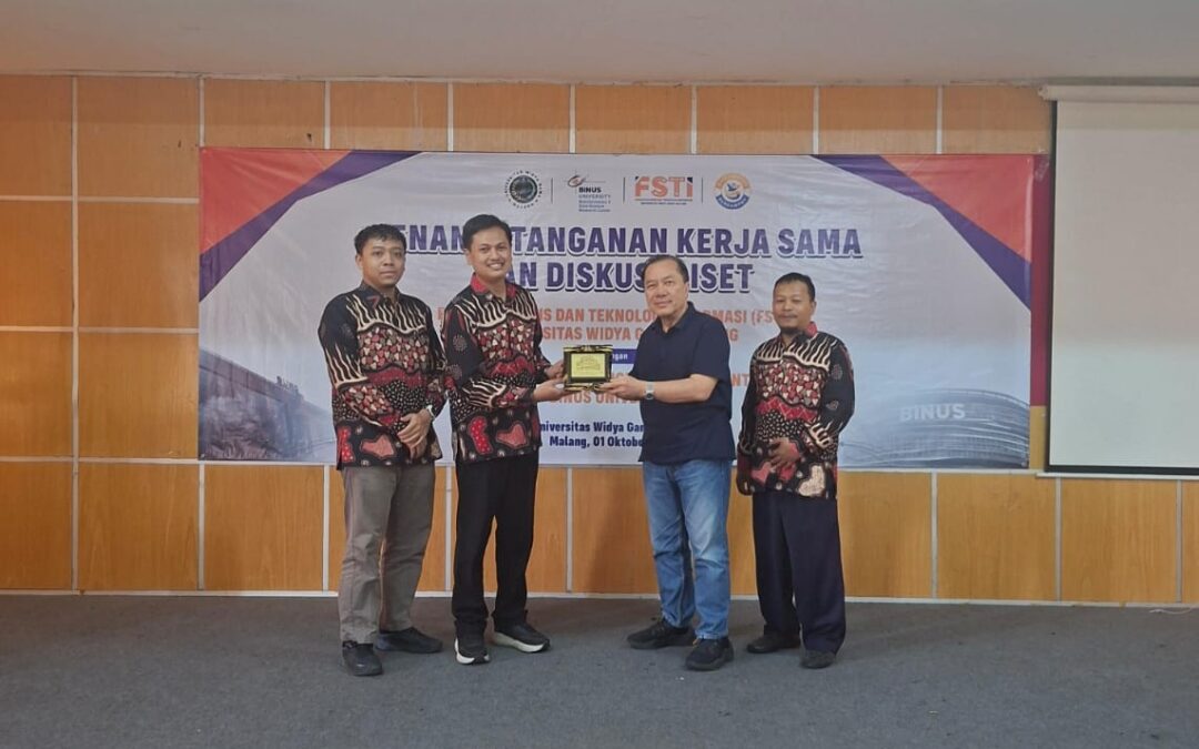 UWG Malang Gandeng BINUS University Perkuat Riset Berbasis AI, Bidik Kolaborasi Internasional dan Publikasi Bersama
