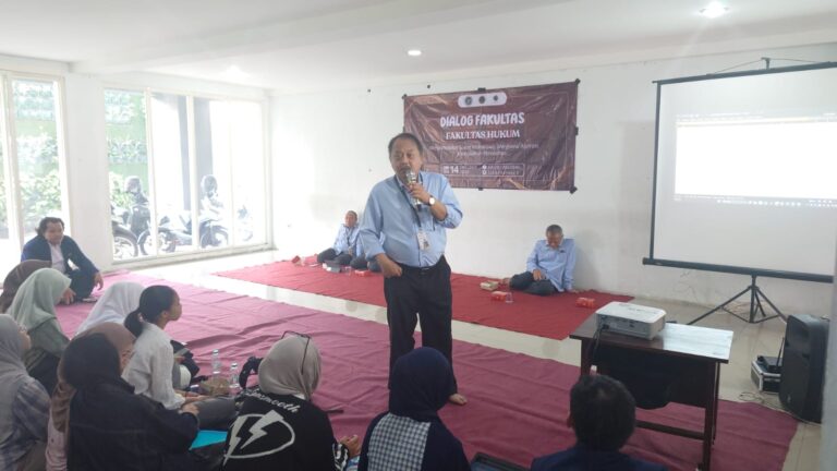 DPM FH UWG Malang Buka Forum Dialog, Dekan Tegaskan Pentingnya Kritik Konstruktif